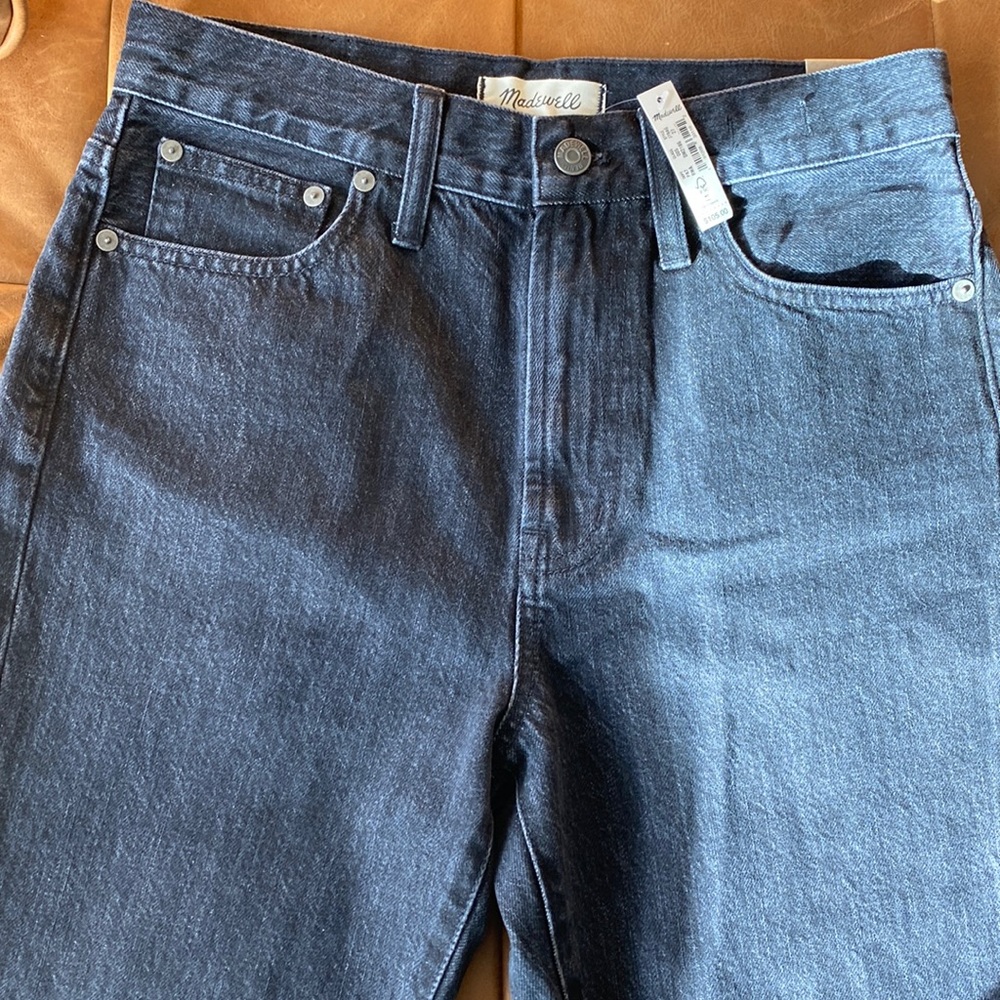 NWT black Madewell jeans